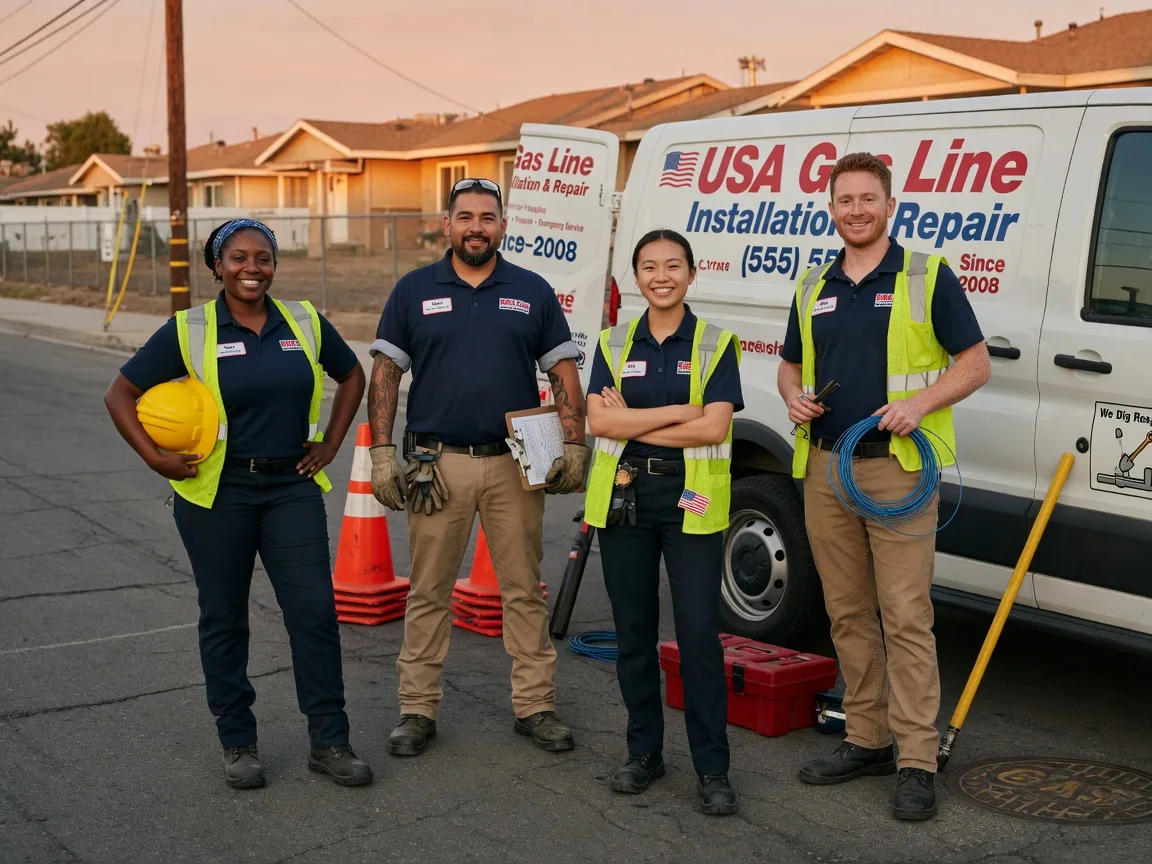 Gas Line Installation company in Omega, OK